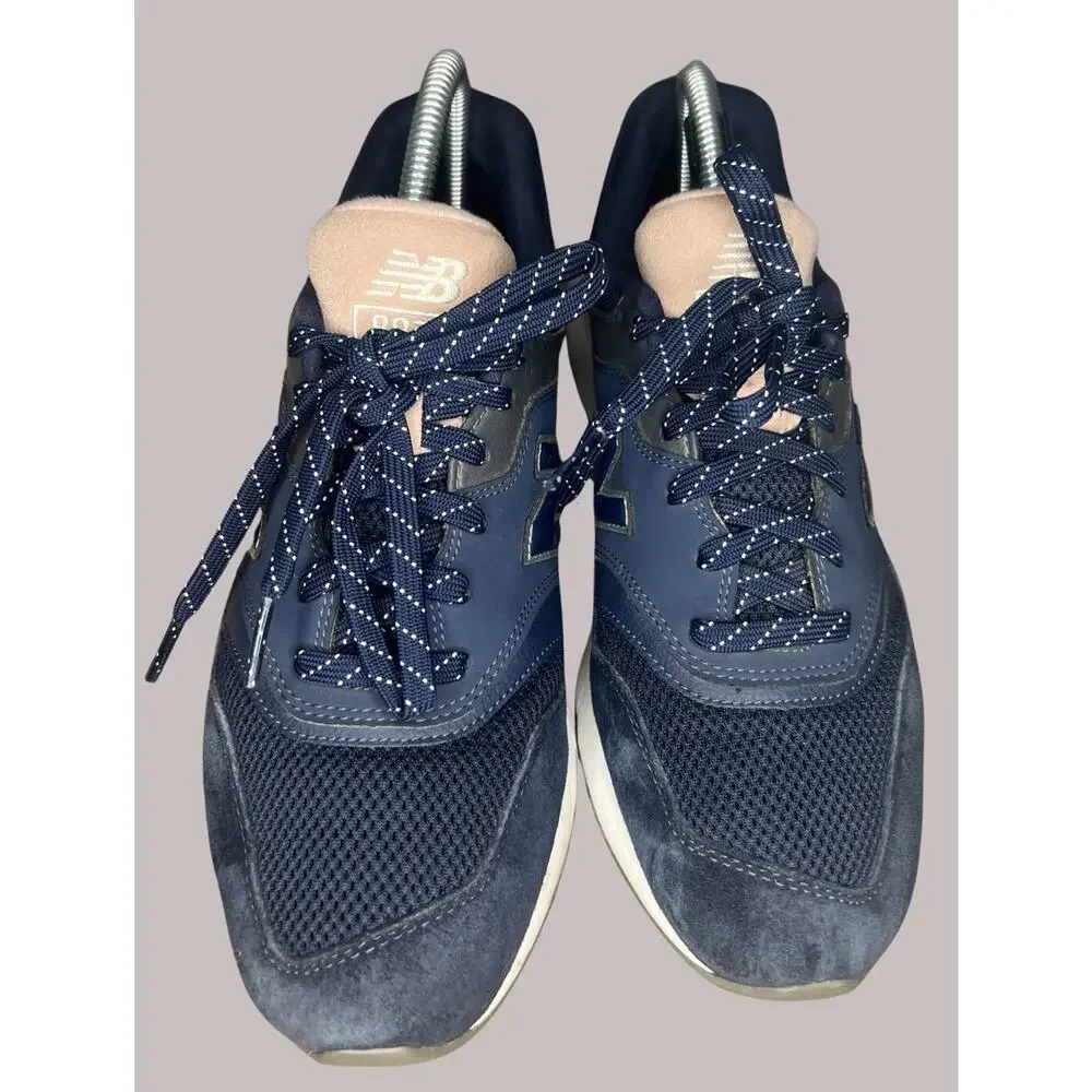 Women’s Size 8.5-NEW BALANCE 997 Donna Tennis Shoe , Navy, Pink, Suede| CW997HYA